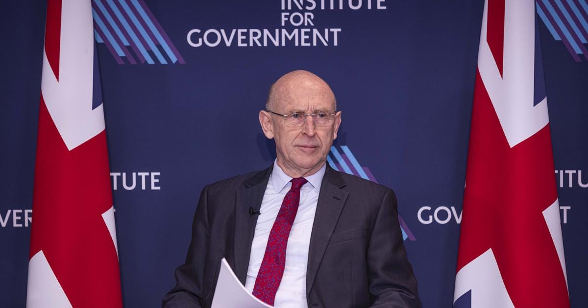In conversation with John Healey MP, Secretary of State for Defence |  Institute for Government