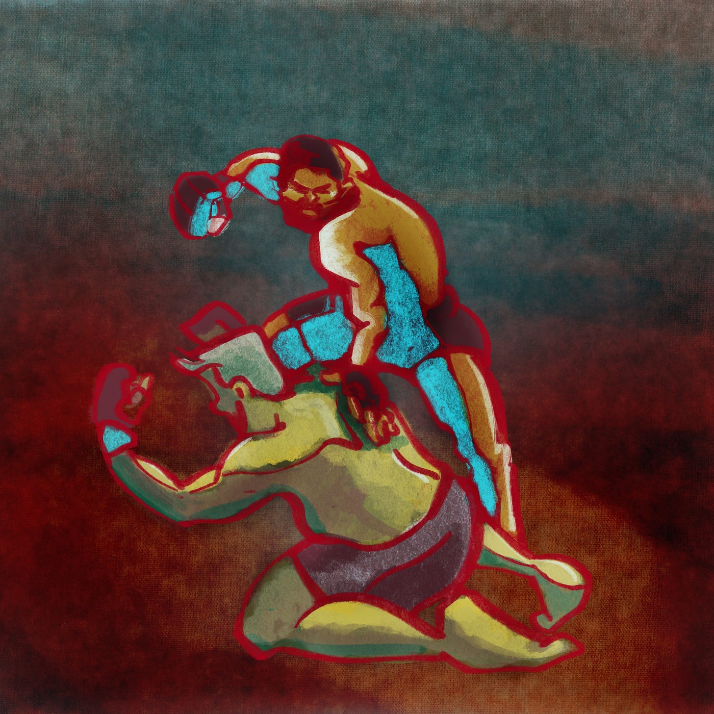 Illustration of Curtis Blaydes.