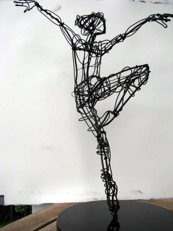 40 Extraordinary Line And Wire Sculptures - Bored Art