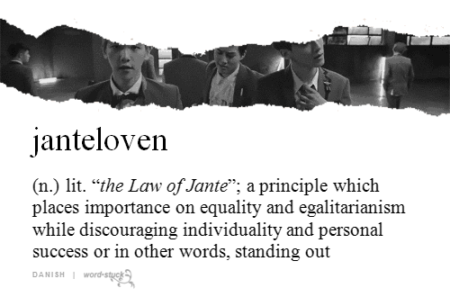 Untranslatable Words #24: Janteloven - the egalitarian nature of Nordic  countries | PeakD