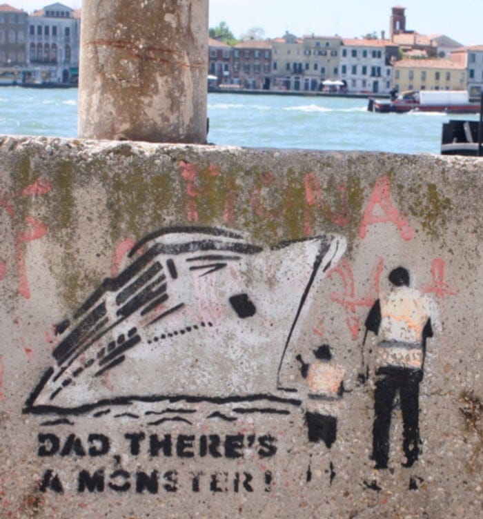 Venice cruise ships could be rerouted from city centre next month | Italy |  The Guardian