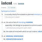Intent