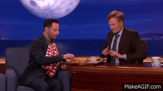 Nick Kroll's New Character: The '70s Eater on Make a GIF