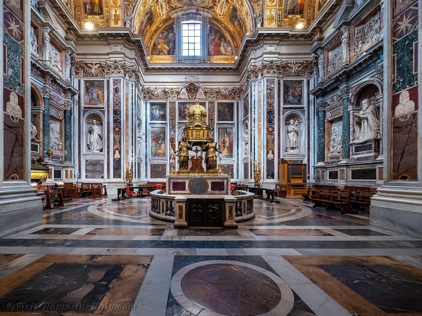 The Chapel Sistine Basilica of Saint Mary Major Rome
