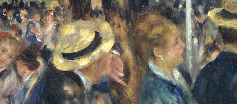 Baile no Moulin de la Galette (1876), de Pierre Auguste Renoir🕺