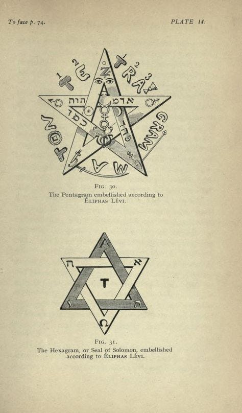 Hexagram 0 Eliphas Levi https://ia801403.us.archive.org/BookReader ...