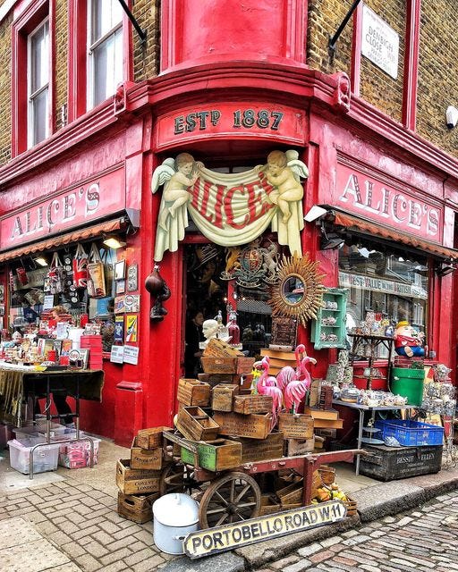 May be an image of hat shop and text