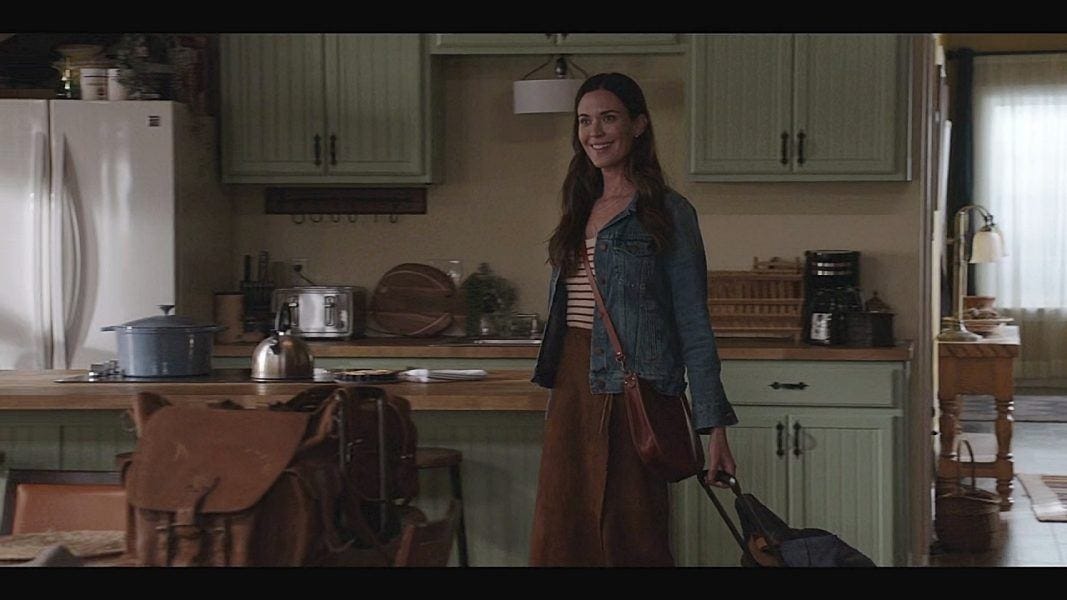 Walker Geri smiling at Cordell. Walker Geri smiling at Cordell.