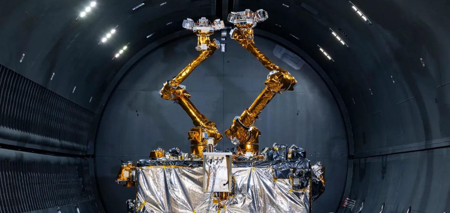 The scheduled launch of the first MRV spacecraft today is a very important milestone all around, and one that might open the door to a very different kind of 'armed' space-based capability.