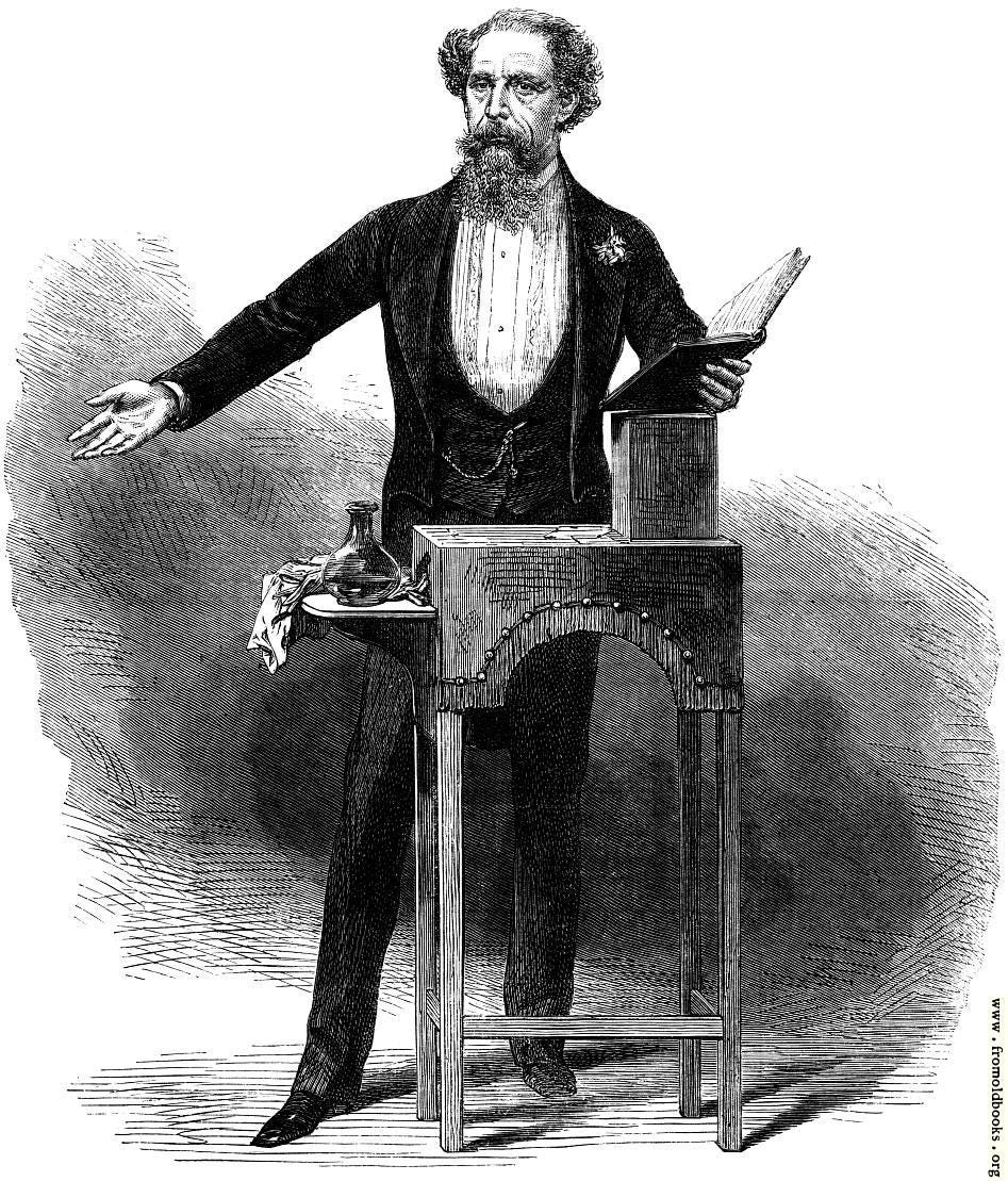 [Picture: Mr. Charles Dickens’s Last Reading.]