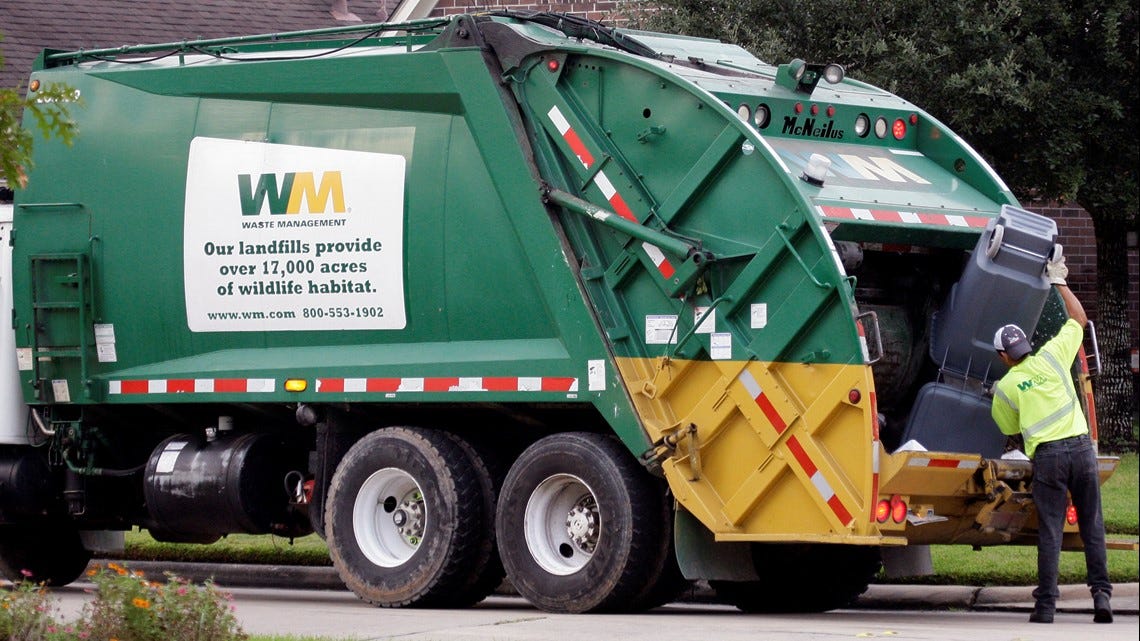 Houston-based Waste Management pays $3 billion for Advanced Disposal |  khou.com