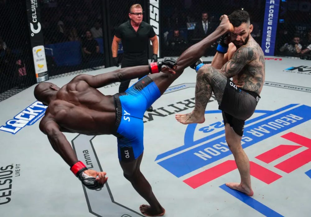Sadibou Sy PFL Svensk MMA