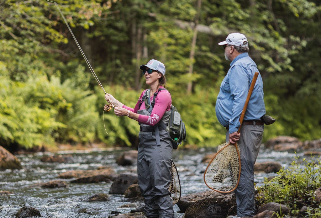 late summer stream fly fishing