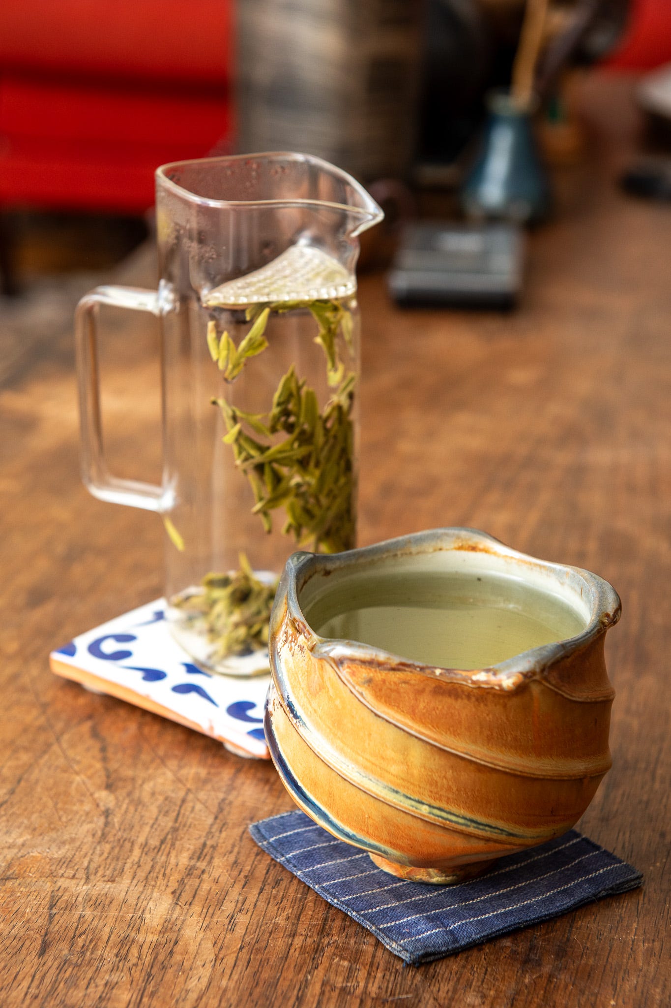 ID: Brewed green tea