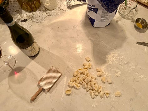 handmade fresh gnocchi pasta