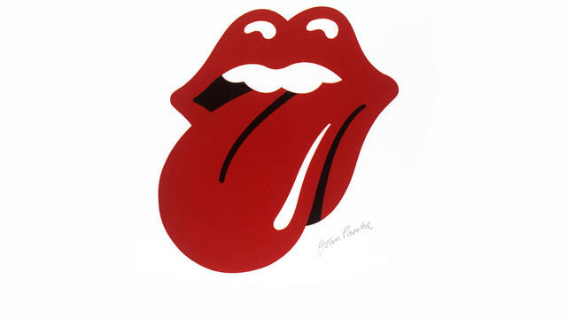 The Rolling Stones tongue and lips logo · V&A The Rolling Stones tongue and lips logo · V&A