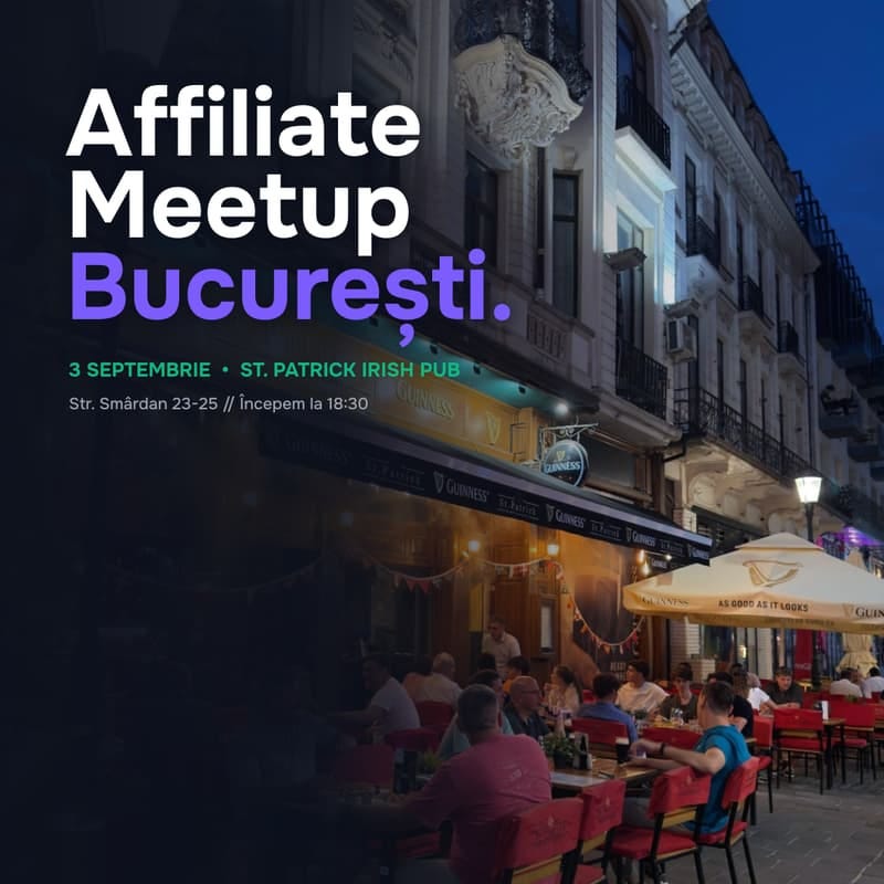 Cover Image for Affiliate Meetup București Cover Image for Affiliate Meetup București