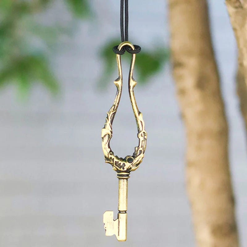 The Key Shota wore around his neck. The Key Shota wore around his neck.