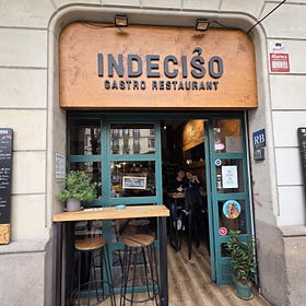 A ‘Fusion’ Restaurant in Eixample