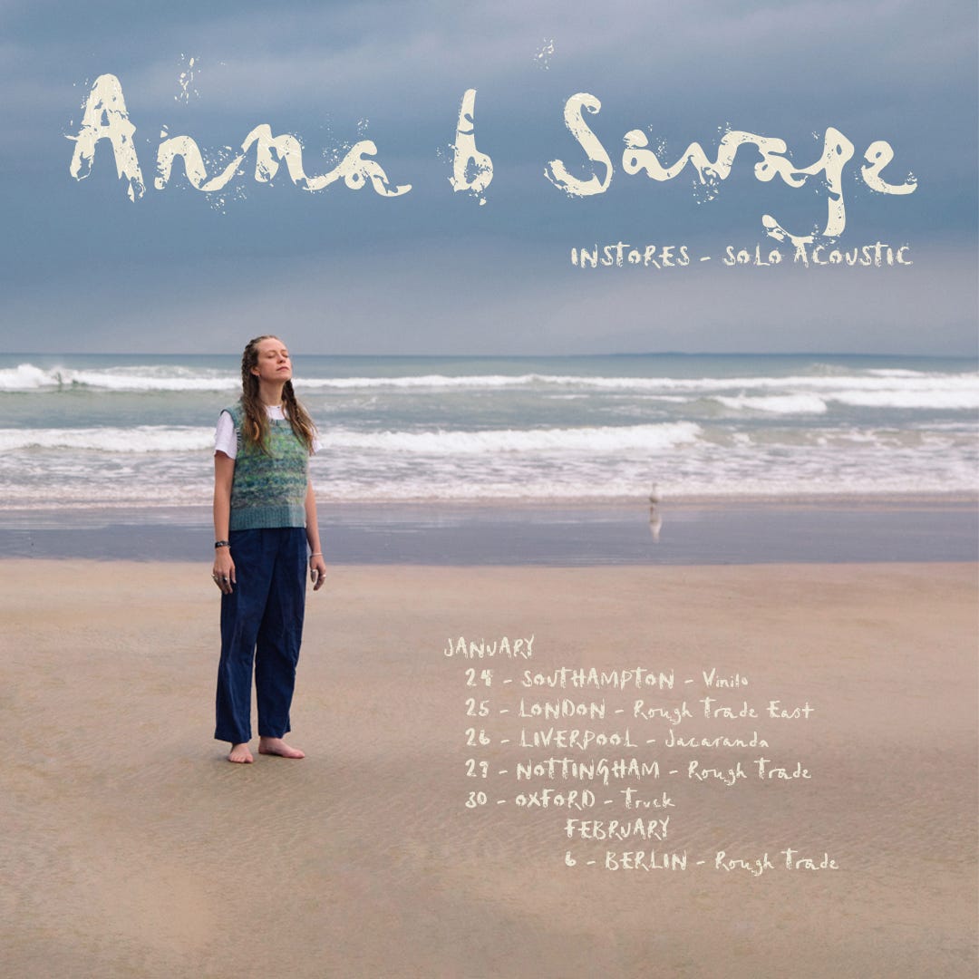 24/1/2025 - Southamton @ Vinilo 25/1/2025 - London @ Rough Trade East 26/1/2025 - Liverpool @ Jacaranda 29/1/2025 - Nottingham @ 30/1/2025 - Oxford @ Truck 5/2/2025- Berlin @ Rough Trade