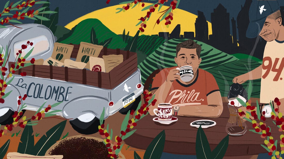 Todd Carmichael and J.P. Iberti are the co-founders of La Colombe Coffee Roasters