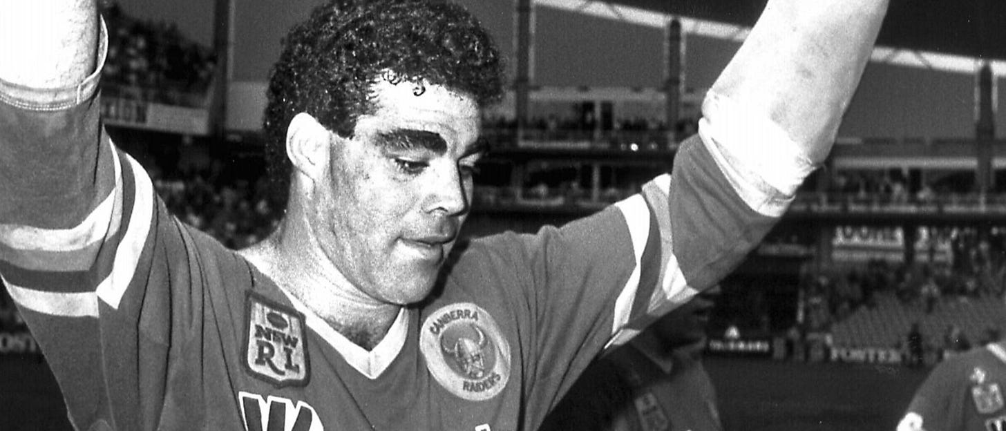 NRL 2019: Raiders 1989 grand finals vs Balmain, preliminary final vs  Rabbitohs