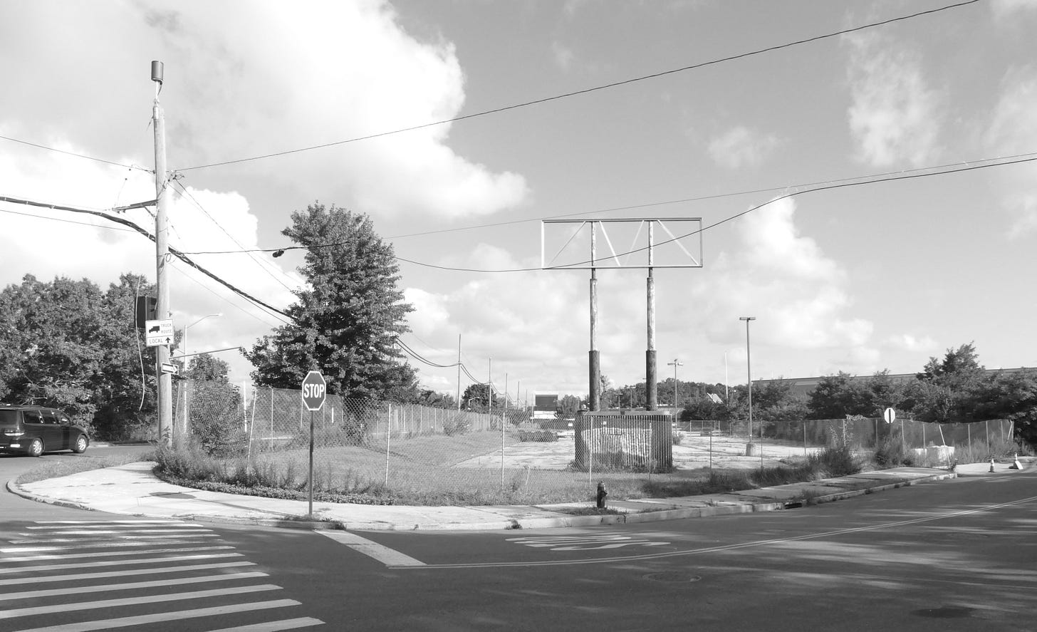 Abandoned shopping center in Staten Island