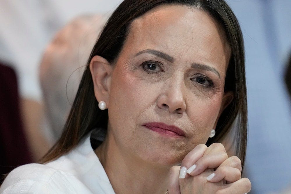 Venezuela's opposition leader Maria Corina Machado attends a press conference in Panama City, Saturday, May 23, 2026 (AP) Venezuela's opposition leader Maria Corina Machado attends a press conference in Panama City, Saturday, May 23, 2026 (AP)