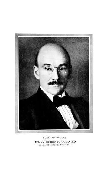 Twenty-five years: The Vineland Laboratory, 1906-1931 Front Matter