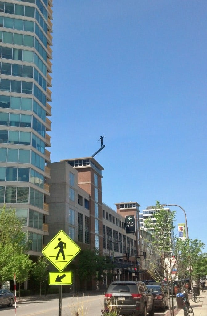 Evanston Statue