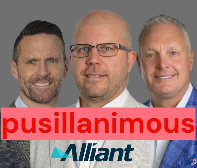 Alliant Abuser Daddy: Rockland referee Holly Young issued a disaterous ex parte order shielding Alliant VP John Stampfl from scrutiny