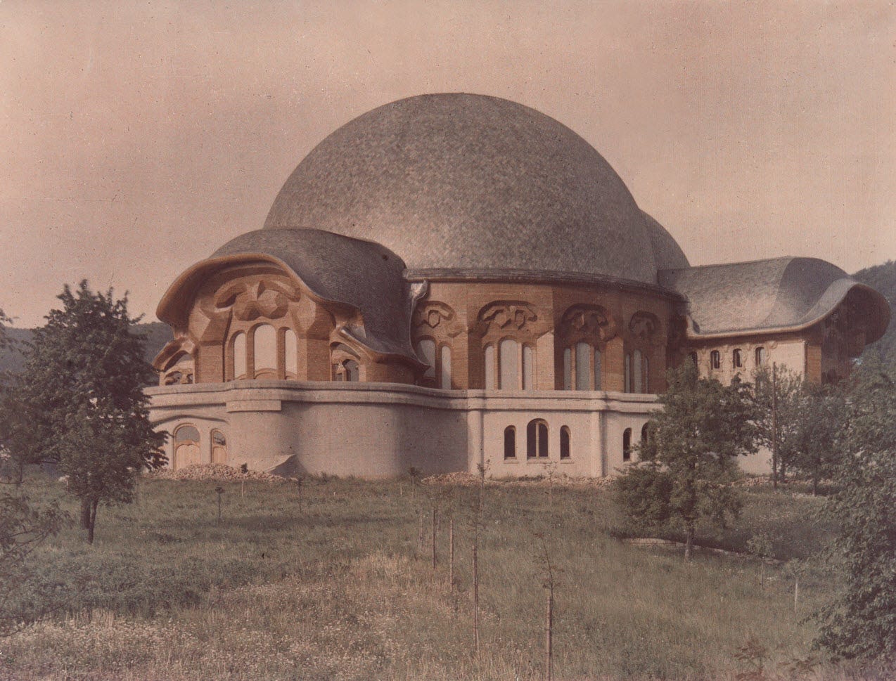Architektur des ersten und zweiten Goetheanums - Anthroposophie Schweiz