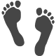 Footprints in the Garden