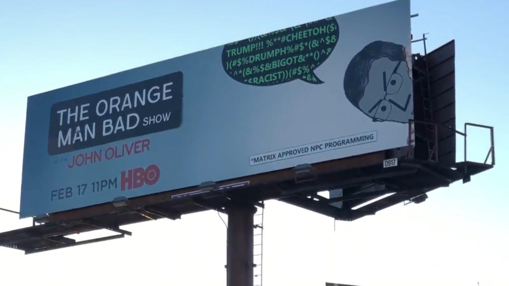 Image result from https://sigiq.com/2019/02/19/hahaha-john-oliver-btfo-with-an-npc-billboard-similar-to-the-bill-maher-one/