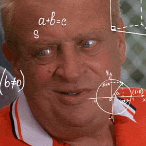 Celebrity gif. A close up of Rodney Dangerfield’s face as multiple random math equations float around his head. He looks around like he’s trying to understand and connect the dots, but can't seem to fully grasp it. Celebrity gif. A close up of Rodney Dangerfield’s face as multiple random math equations float around his head. He looks around like he’s trying to understand and connect the dots, but can't seem to fully grasp it.
