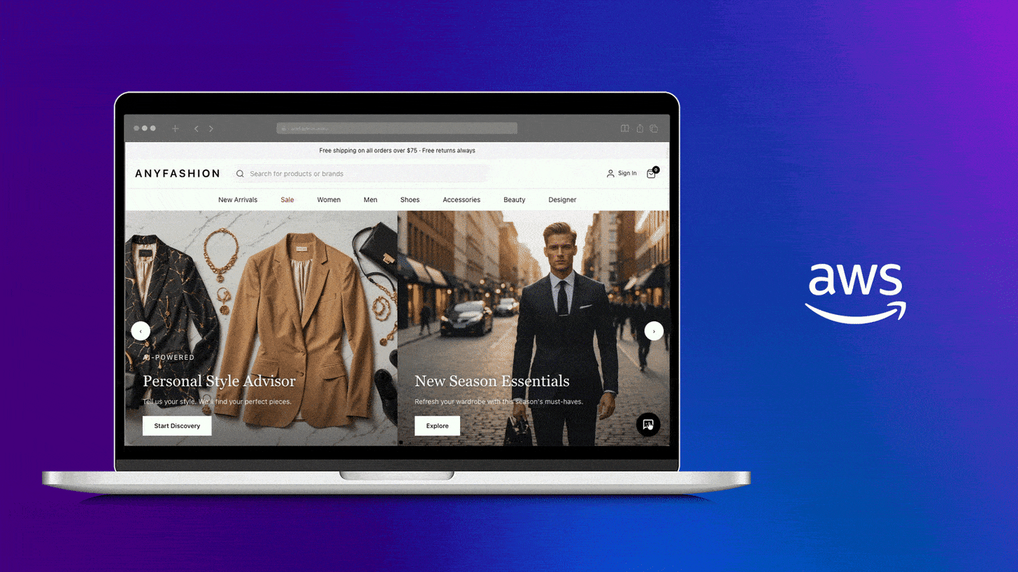 GIF showing how a retailer can utilize AWS Agentic Shopping Assistant (ASA) GIF showing how a retailer can utilize AWS Agentic Shopping Assistant (ASA)