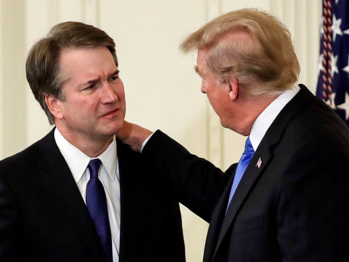 Kavanaugh will 'step up' to keep Trump on ballots, ex-president's lawyer  says | Brett Kavanaugh | The Guardian