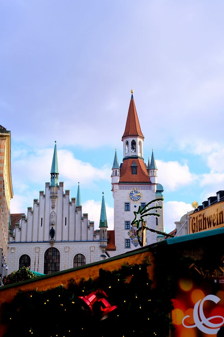 Christmas markets and stunning architectures from Munich and Vienna