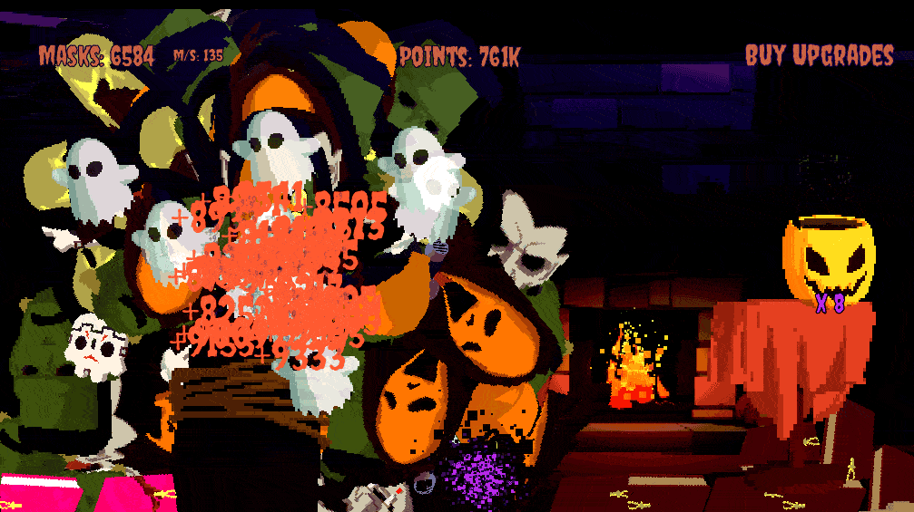 Ghosts, Draculas, and Frankenstein's Monsters spout across a screen