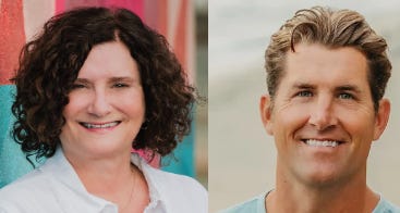 Encinitas City Councilwoman Allison Blackwell, left, is being challenged by Luke Shaffer for the District 1 seat. The two participated in a forum on Tuesday. Steve Puterski image Encinitas City Councilwoman Allison Blackwell, left, is being challenged by Luke Shaffer for the District 1 seat. The two participated in a forum on Tuesday. Steve Puterski image