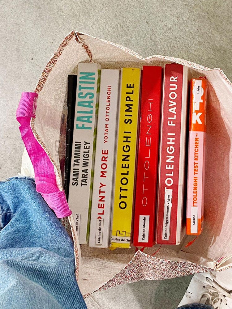 Livres de cuisine Ottolenghi