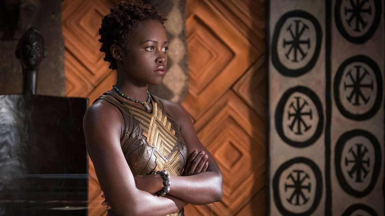 Lupita Nyong’o in Black Panther.
