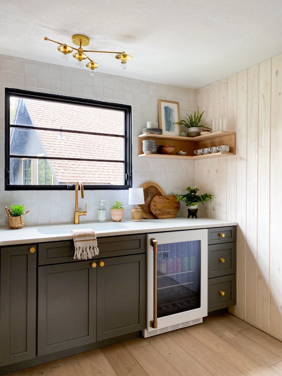 The Guest House Kitchenette is Done! The Guest House Kitchenette is Done!
