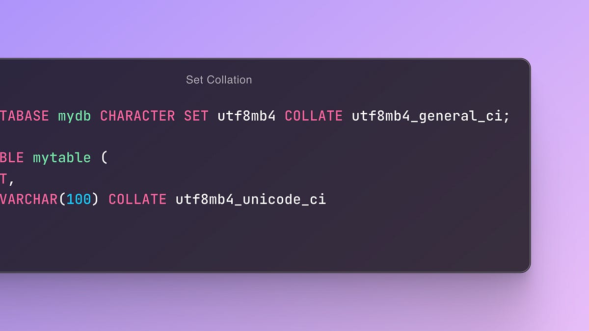 SQL Collation: A Match Made in Query Heaven - by Vinay
