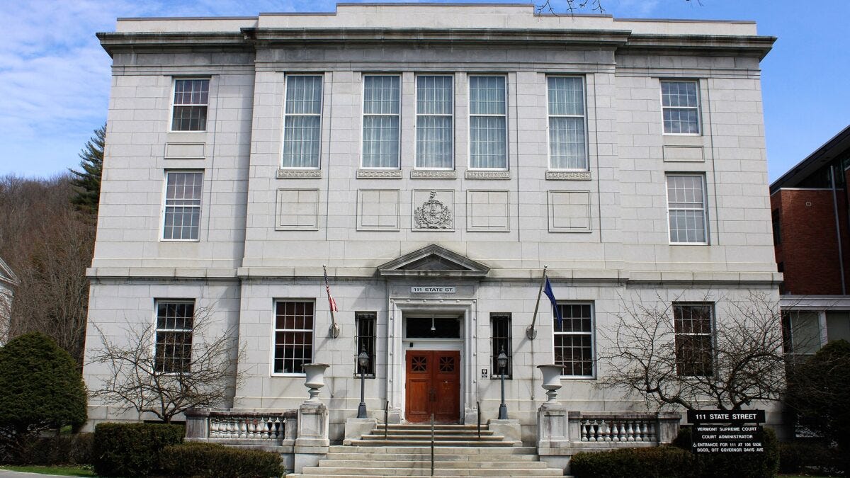 Vermont Supreme Court Vermont Supreme Court