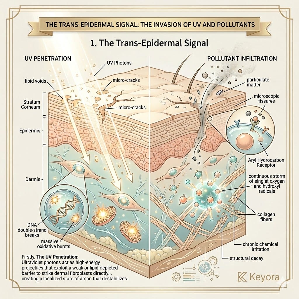 Systemic Regulator shielding the lipid roof against UV Penetration and Pollutant Infiltration to maintain structural sovereignty and ATP Synthesis. Systemic Regulator shielding the lipid roof against UV Penetration and Pollutant Infiltration to maintain structural sovereignty and ATP Synthesis.