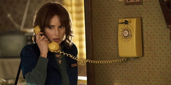 Walk phone with cord Joyce Stranger Things | rmrk*st | Remarkist Magazine