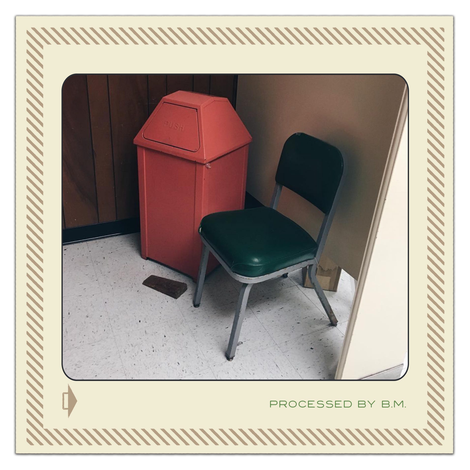 How I Found Beauty in Trash Cans and Factory Bathrooms