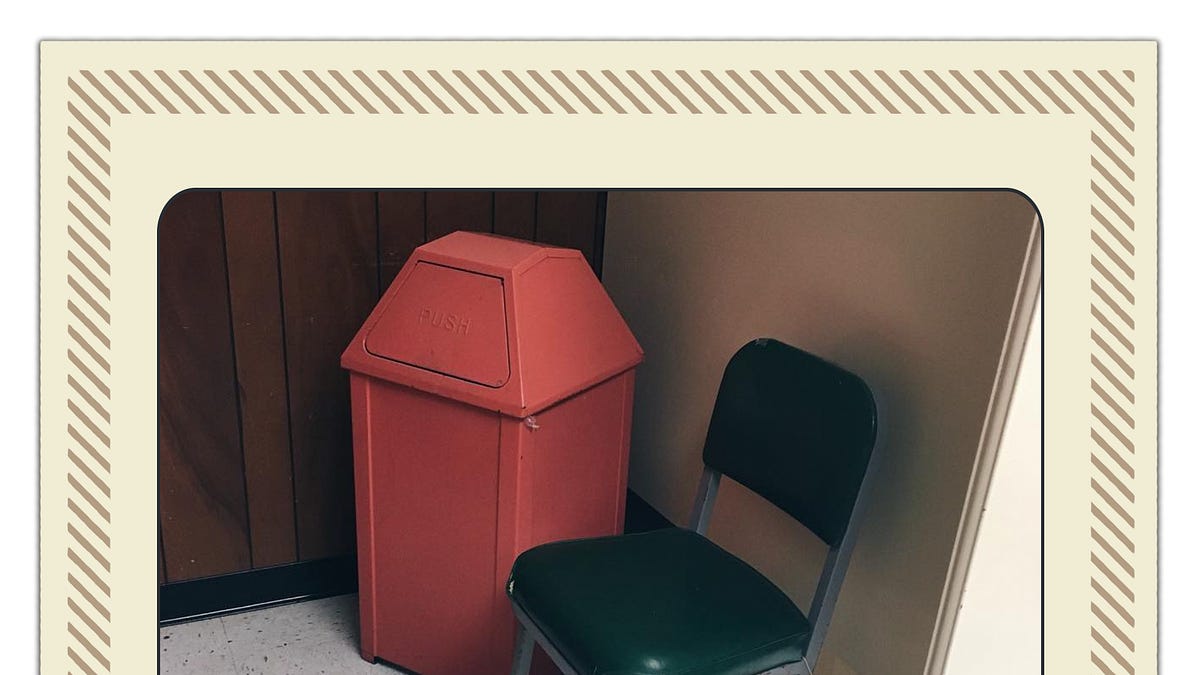 How I Found Beauty in Trash Cans and Factory Bathrooms