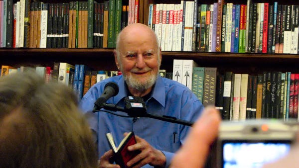 A 1995 profile of poet Lawrence Ferlinghetti speaks with foresight of "the revenge of the white man" in American politics today, along with the timeless role of the poet and of "the ageless radical." A 1995 profile of poet Lawrence Ferlinghetti speaks with foresight of "the revenge of the white man" in American politics today, along with the timeless role of the poet and of "the ageless radical."